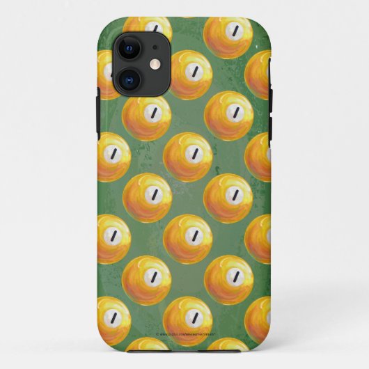 Eén batchpatroon geplakt Case-Mate iPhone case (Achterkant)