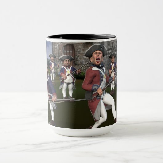 een Bayonet aan de Mok van Gluteus (Midden)