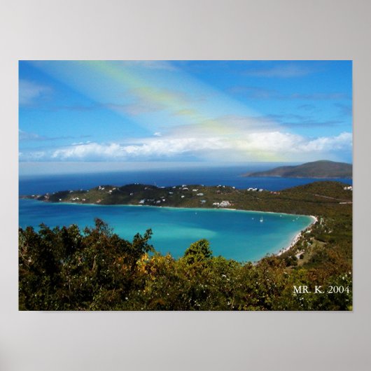 EEN BEACH IN DE EILANDEN POSTER (Voorkant)