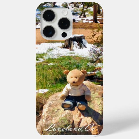 "Een Beer in de bergen" door MaryZimmermanDesigns Case-Mate iPhone Case (Achterkant)