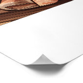 Een Beer in een stoel - Print (Hoek)