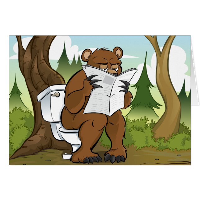 Een Beer krap in de Bossen (Voorkant Horizontaal)