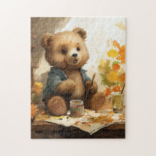 Een Beer-y speciale puzzel voor jonge ontdekkingsr
