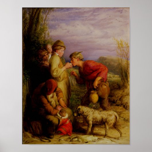 Een beet geven poster (Voorkant)