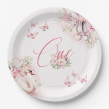 Een beetje Ballerina Swan Lake Eerste Verjaardag