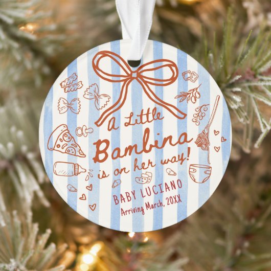 Een beetje Bambina Acrylic Ornament (Boom)
