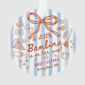 Een beetje Bambina Acrylic Ornament (voorkant)