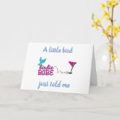 EEN BEETJE BIRD VERTELDE ME DAT JE EEN "BIRTHDAY"  KAART (Gele Bloem)