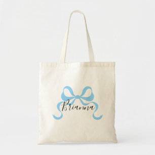 Een beetje blauw voordat ik een Bruidsmeisje Tote Bag