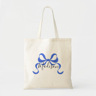 Een beetje blauw voordat ik een bruidsmeisjestas d tote bag