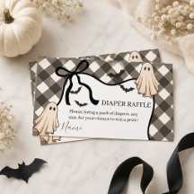 Een beetje Boo Halloween Baby Shower Luier