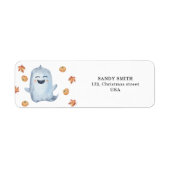 Een beetje Boo - Herfst Etiket (Voorkant)