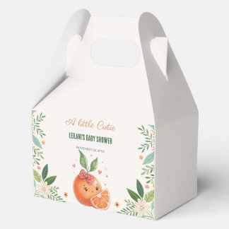 Een beetje Cutie Citrus Grapefruit Botanical Bedankdoosjes