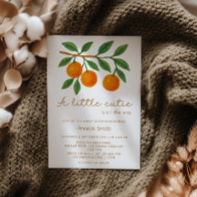 Een beetje cutie Clementine Baby shower