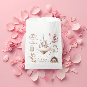 Een beetje draak is onderweg Baby shower Bedankzakje
