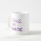 Een beetje dramatisch koffiemok (Voorkant links)