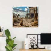 Een Beetje Droog Poster (Thuiskantoor)