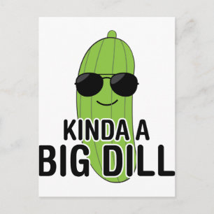 Een beetje een grote dille briefkaart