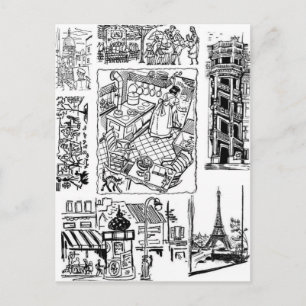 Een beetje Frankrijk Briefkaart