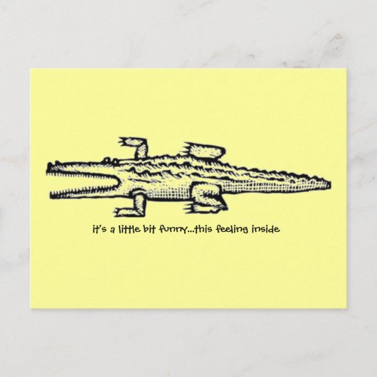 een beetje grappig briefkaart (Voorkant)