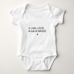 Een Beetje Hardop. Veel Saus. Grappig Baby Body Romper