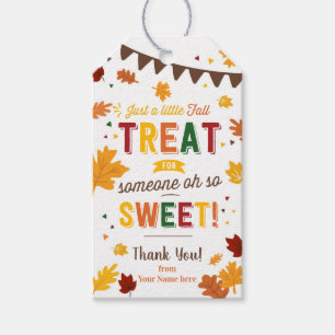 Een beetje Herfst behandelen voor iemand die een z Cadeaulabel