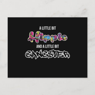 Een beetje hippie en een beetje gangster Musi Briefkaart