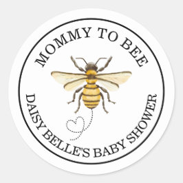 Een beetje honing is onderweg om Stickers te Baby 