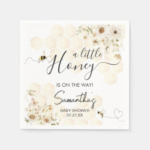 Een beetje honingbij Baby shower Servet