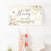 Een beetje honingbij Baby shower Spandoek (Insitu)