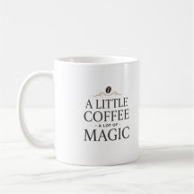 Een beetje koffie heel veel magie Elegante koffie