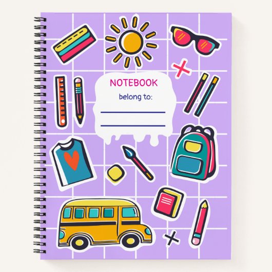 Een beetje leergierig vandaag, een wereld verander notitieboek (Voorkant)