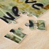 Een beetje liefdesgraffiti legpuzzel (Zijkant)