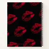 Een beetje lip notitieboek (Achterkant)
