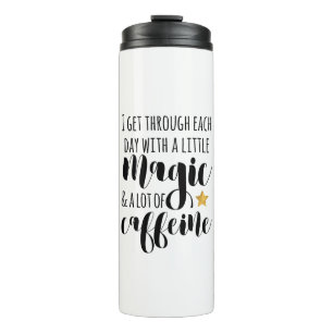 Een beetje Magisch en veel Caffeine Thermosbeker