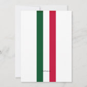 Een beetje Mexico-uitnodiging Kaart (Achterkant)