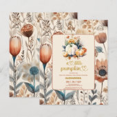 Een beetje pompoen budget baby shower (Voorkant / Achterkant)