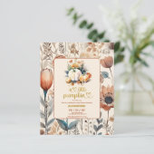 Een beetje pompoen budget baby shower (Staand voorkant)