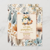 Een beetje pompoen budget baby shower (Voorkant / Achterkant)