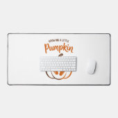 Een beetje pompoen Grappige Herfst Bureaumat (Keyboard & Muis)