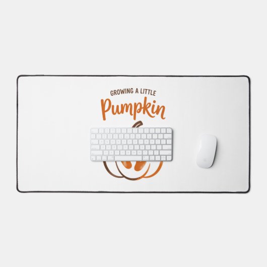 Een beetje pompoen Grappige Herfst Bureaumat (Keyboard & Muis)