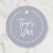 Een beetje pompoen herfst baby shower partij gunst bedankjes labels (Achterkant)