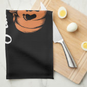 Een beetje pompoen Herfst zwangerschap Theedoek (Quarter Fold)