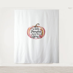 Een beetje pompoen is onderweg Classic T-Shirt Wandkleed