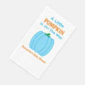 Een beetje pompoen is onderweg servet (Hoek)