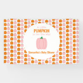 Een beetje pompoen is onderweg spandoek (Horizontaal)