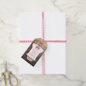 Een beetje prinses Baby shower dank je Cadeaulabel (Met Touw)