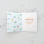 Een beetje Ray Sunshine Baby shower dank u kaarten (Binnen)