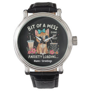 Een beetje rommelig, doe mijn best Angst aan het l Horloge