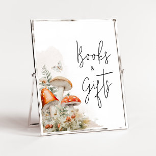 Een beetje schimmels betoverde paddenstoel boeken  poster